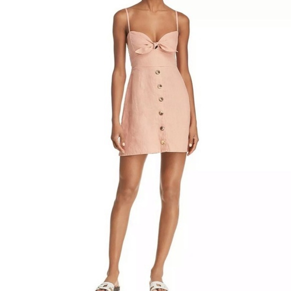 Faithfull the Brand, Linen Rodeo Mini Dress